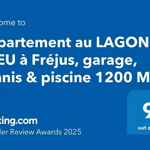 Au Lagon Bleu à Fréjus, Garage, Tennis&piscine 1200 M2 Appartement